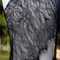 1 Yard Black Silk Chantilly French Lace Trim with Lashes Ideal For Garments